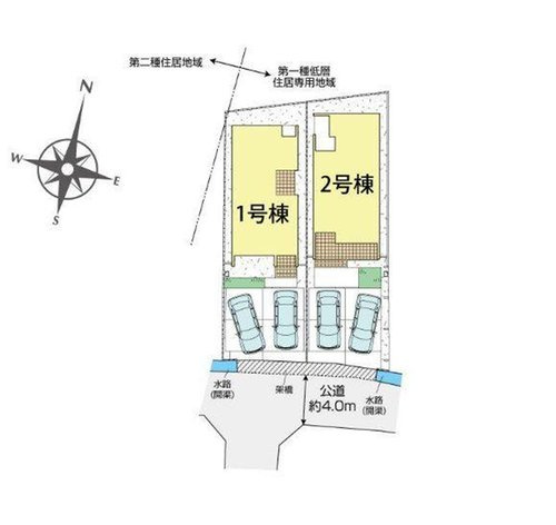 ブルーミングガーデン　倉敷市八王子町【2期】【仲介手数料無料】の区画図