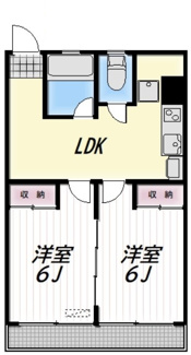 【間取り】 | ＬＵＣＡ | 間取りです。