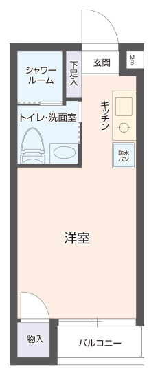 アリビオ中延の間取り