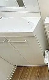 アリビオ中延の独立洗面台
