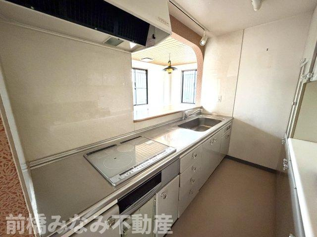 【中古】渋川市半田　６LLDDKKのキッチン|使いやすいキッチンです