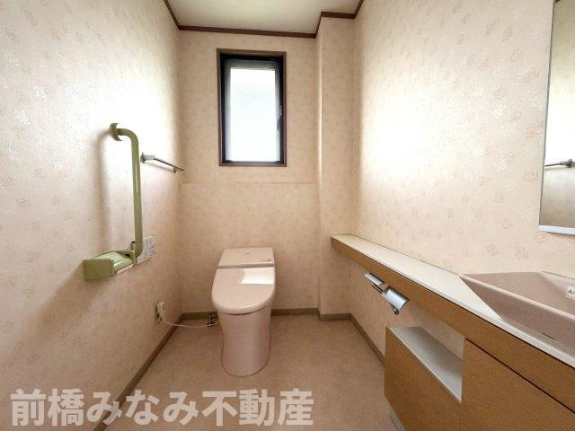 【中古】渋川市半田　６LLDDKKのトイレ|清潔感のあるトイレです