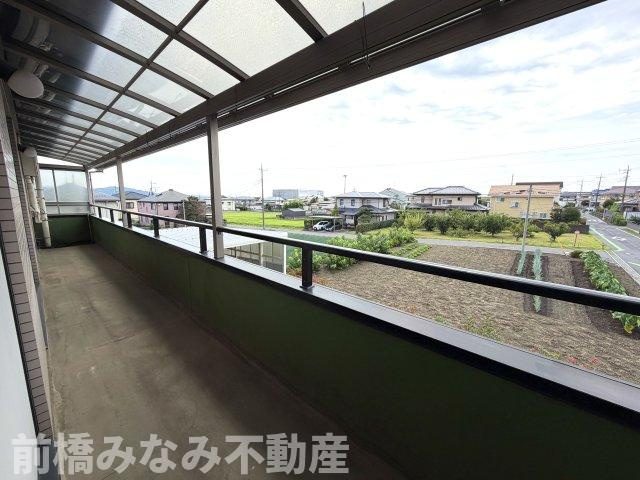 【中古】渋川市半田　６LLDDKKのバルコニー|お洗濯にも便利なバルコニー付き