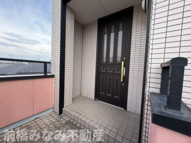 【中古】渋川市半田　６LLDDKKの玄関|玄関です