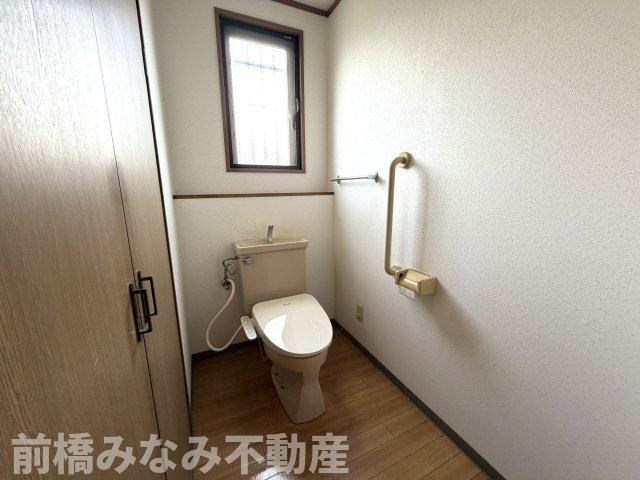 【中古】渋川市半田　６LLDDKKのトイレ|コンパクトで使いやすいトイレです