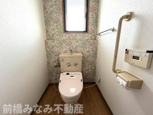 【中古】渋川市半田　６LLDDKKのトイレ|落ち着いたトイレです