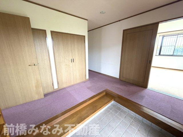 【中古】渋川市半田　６LLDDKKの玄関|落ち着いた玄関です
