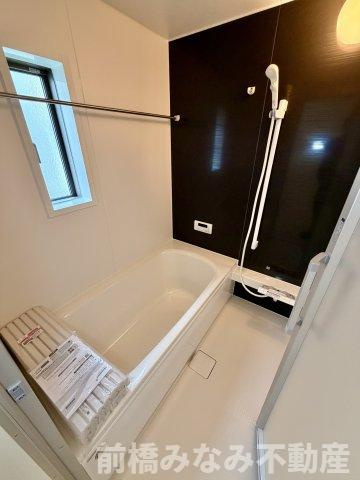 【新築】前橋市川原町第4　３号棟(全３棟)　クレイドルガーデン　新築建売分譲の浴室|日々の暮らしに欠かせないお風呂です