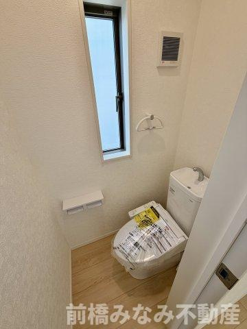 【新築】前橋市川原町第4　３号棟(全３棟)　クレイドルガーデン　新築建売分譲のトイレ|トイレも気になるポイント