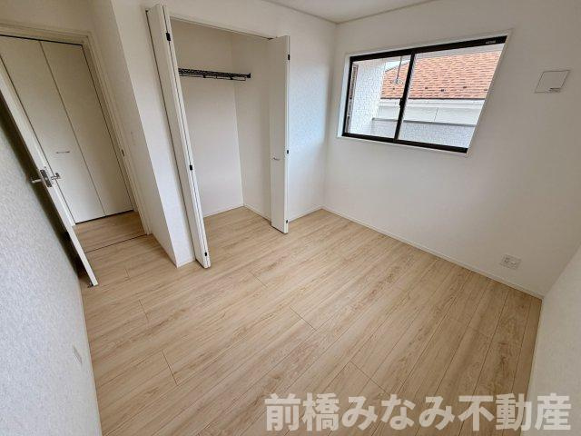 【新築】前橋市川原町第4　３号棟(全３棟)　クレイドルガーデン　新築建売分譲の洋室|きれいな洋室です