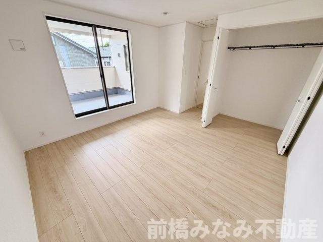 【新築】前橋市川原町第4　２号棟(全３棟)　クレイドルガーデン　新築建売分譲の洋室|コンパクトで使いやすい洋室です