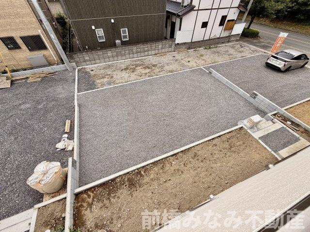 【新築】前橋市川原町第4　２号棟(全３棟)　クレイドルガーデン　新築建売分譲の駐車場|車をお持ちの方に嬉しい駐車場付きの物件です