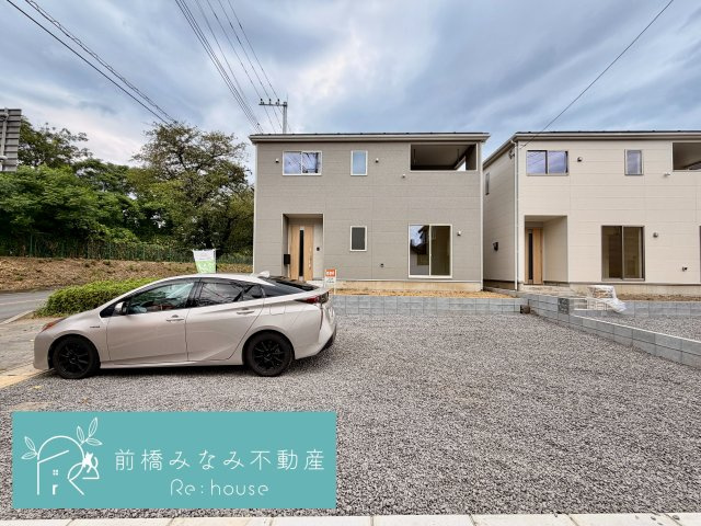 【新築】前橋市川原町第4　１号棟(全３棟)　クレイドルガーデン　新築建売分譲の外観|外観です