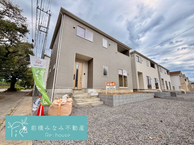 【新築】前橋市川原町第4　１号棟(全３棟)　クレイドルガーデン　新築建売分譲の外観|外観もきれいです