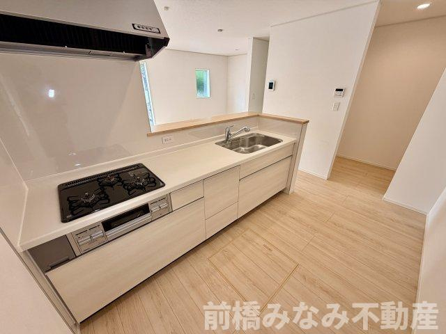 【新築】前橋市川原町第4　１号棟(全３棟)　クレイドルガーデン　新築建売分譲のキッチン|きれいなキッチンです