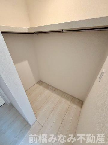 【新築】前橋市青柳町第４　限定１棟　リーブルガーデン　新築建売の収納|専用の収納スペースです