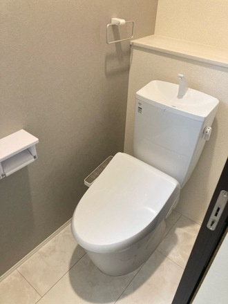 仲介手数料無料【リーベルガーデン蟹江町冨吉駅北　新築戸建】のトイレ