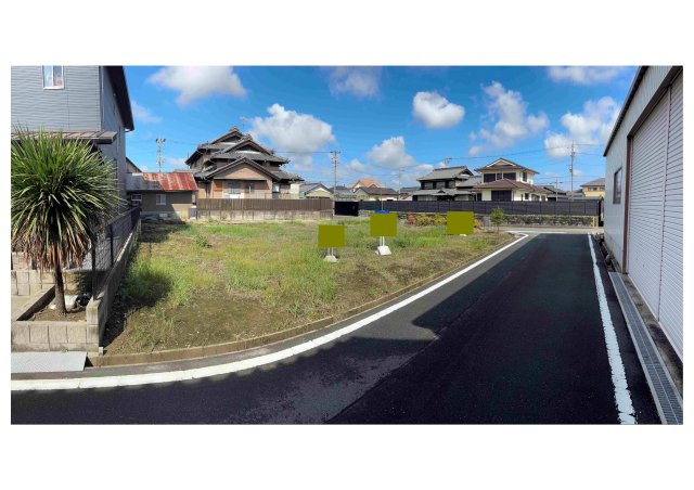 稲沢市千代八丁目１番１の売地の外観