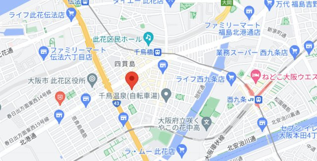 【地図】 | メルベージュ此花