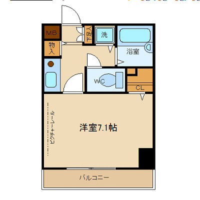 プレール綱島の間取り