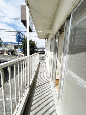 田頭ビルのバルコニー