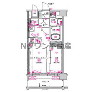 【間取り】 | CREST TAPP浅間町 | 間取りです。