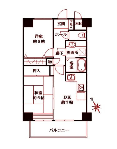 【間取り】 | コスモ横浜東口