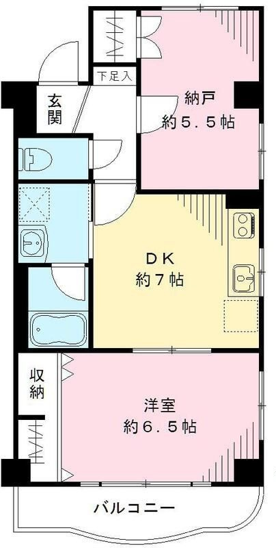 コルトンハイツの間取り|間取りです。