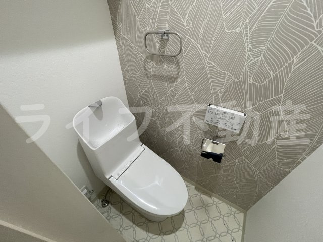 クリエオーレ長瀬のトイレ|シンプルで使いやすいトイレです
