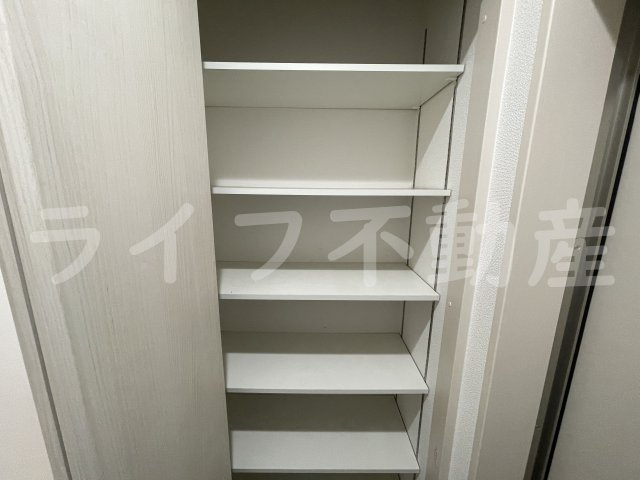 クリエオーレ長瀬の収納|大きなスペースがあり、収納には困りません