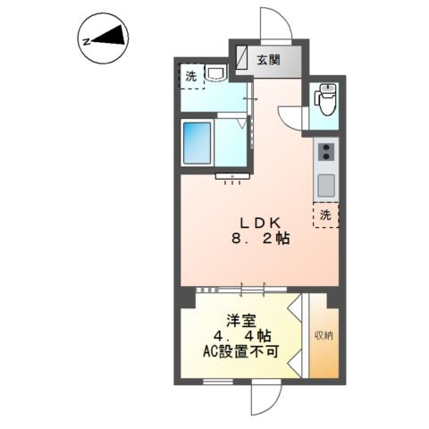 ハイムマルセン日野の間取り