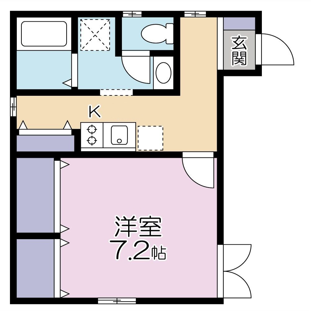ラルゴの間取り|間取りです。