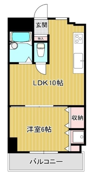 雷門永谷マンションの間取り|間取りです。
