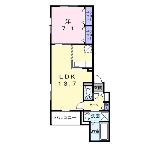 【間取り】 | CASA　SERENA
