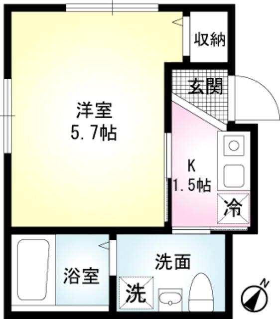 アークＮｅｇｉｓｈｉの間取り