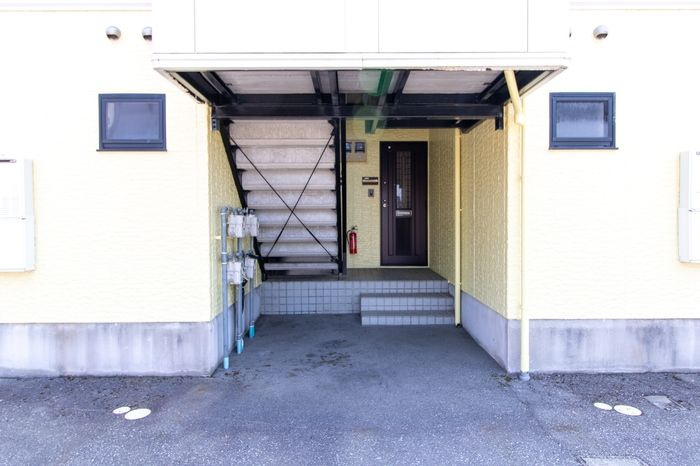 セジュールⅡ　　Ｃ棟のエントランス
