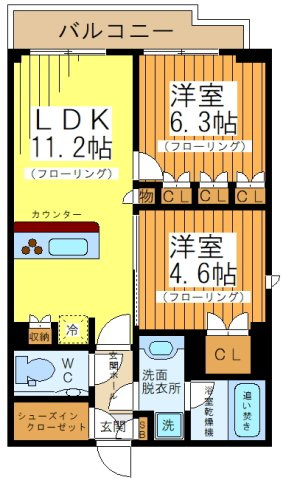 JPnoie下高井戸の間取り