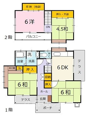 ゆきハウス２の間取り