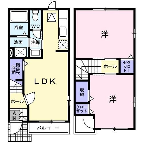 クイック本牧の間取り