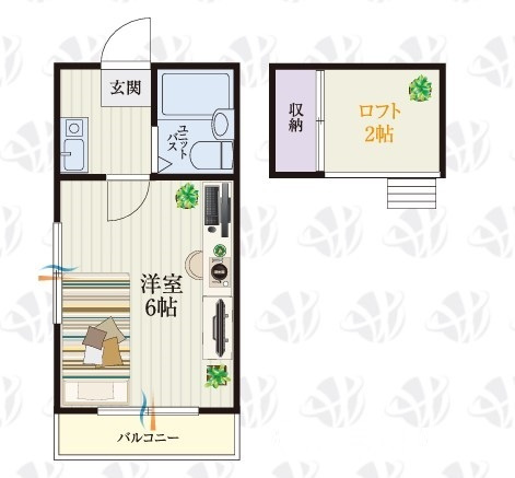 【間取り】 | b’CASA坂戸Ⅵre-born | 「b’CASA坂戸Ⅵre-born」