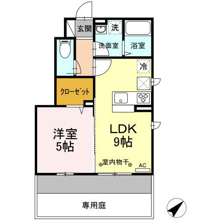 エスポワールの間取り