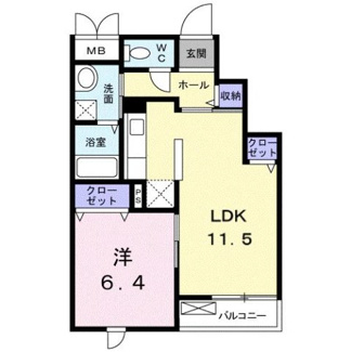 【間取り】 | ＭＧＭ　ＢＬＤＧ．Ⅱ