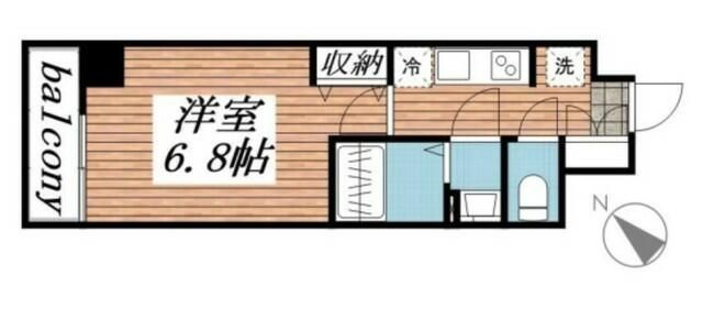 レーヴ横浜保土ヶ谷フェルクルールの間取り