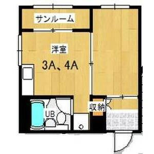 プレアール瓜破西の間取り