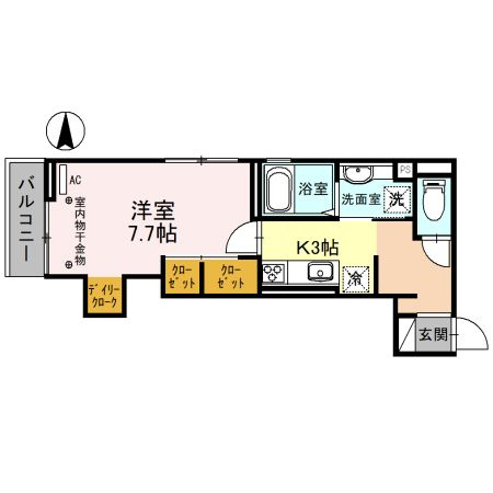 グランドコート堤町の間取り