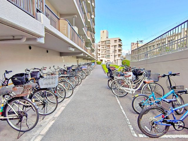 野中北スカイハイツの駐輪場