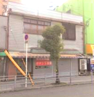 平野宮町１丁目店舗の外観