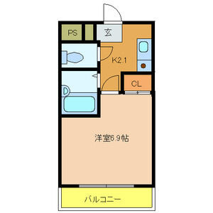 リーベハイツ青山の間取り