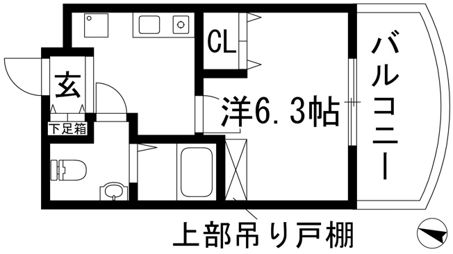 【間取り】 | ウインズコート石橋