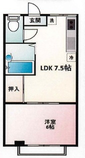 ブラウンハウスの間取り